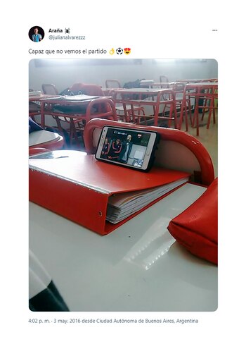 El tuit de Julián Álvarez