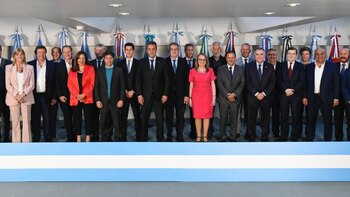 La foto de familia que