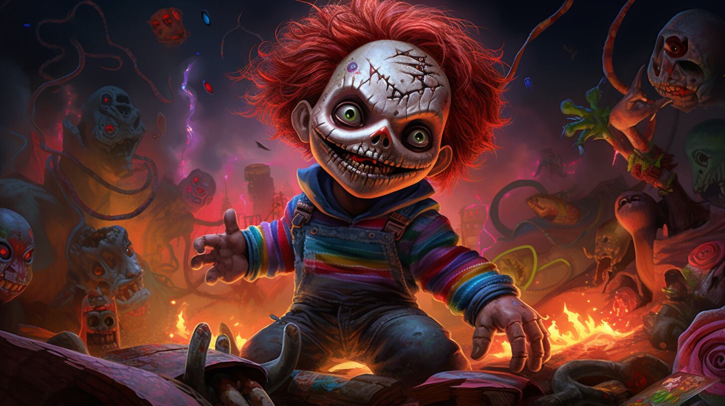 La cultura pop convierte a muñecos como Chucky y Annabelle en íconos del terror contemporáneo - (Imagen ilustrativa Infobae)