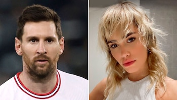 Leo Messi y Lali Espósito,