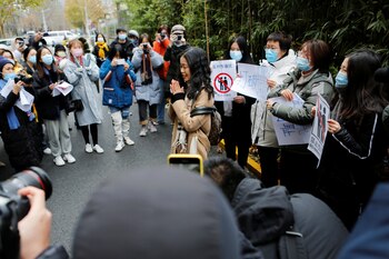 Zhou Xiaoxuan, recibió el respaldo