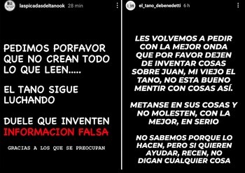 Juan "El Tano" falleció este