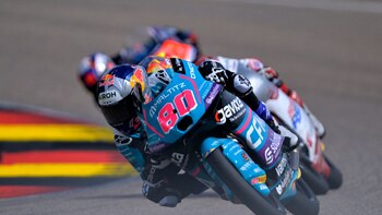 El piloto colombiano David Alonso