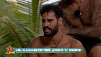 Asraf Beno en 'Supervivientes All Stars: Tierra de Nadie' (MEDIASET ESPAÑA).