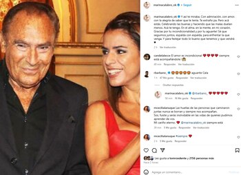 Marina Calabró recordó a su