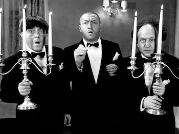 El trío de comediantes, famosos