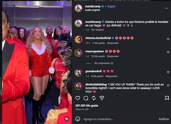Mariah Carey celebró el fin
