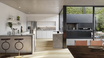 La cocina por lo general