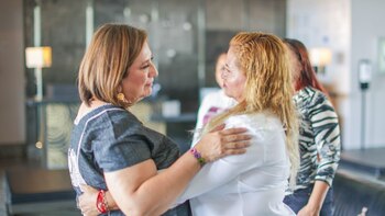 Ceci Flores, madre buscadora, asistió