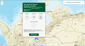Sismo en San Vicente de