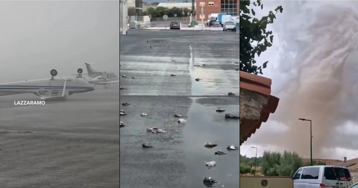 Mran Las impactantes imágenes que están dejando las tormentas en Europa ...