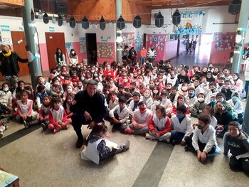 Rodolfo Cardozo en una de