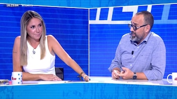 Mar Espinar y Risto Mejide,