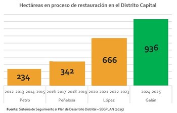 El avance en la restauración
