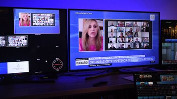 Reunión conjunta remota de las Comisiones de Asuntos Constitucionales y de Justicia y Asuntos Penales del Senado de la Nación