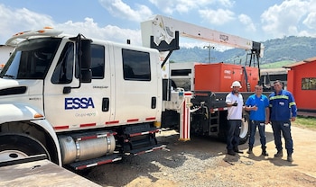 Técnicos de ESSA realizan pruebas