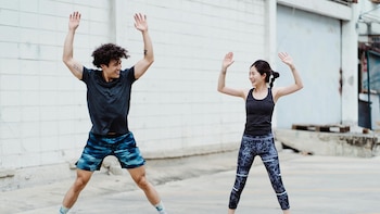 Cuántos saltos de tijera o