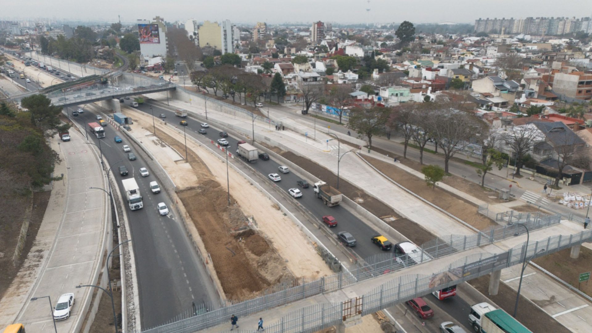 El corte total comenzó hoy a las 7