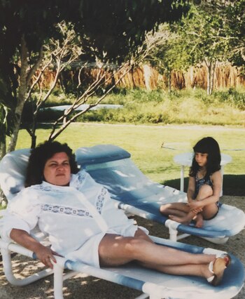 Observando a mi madre de