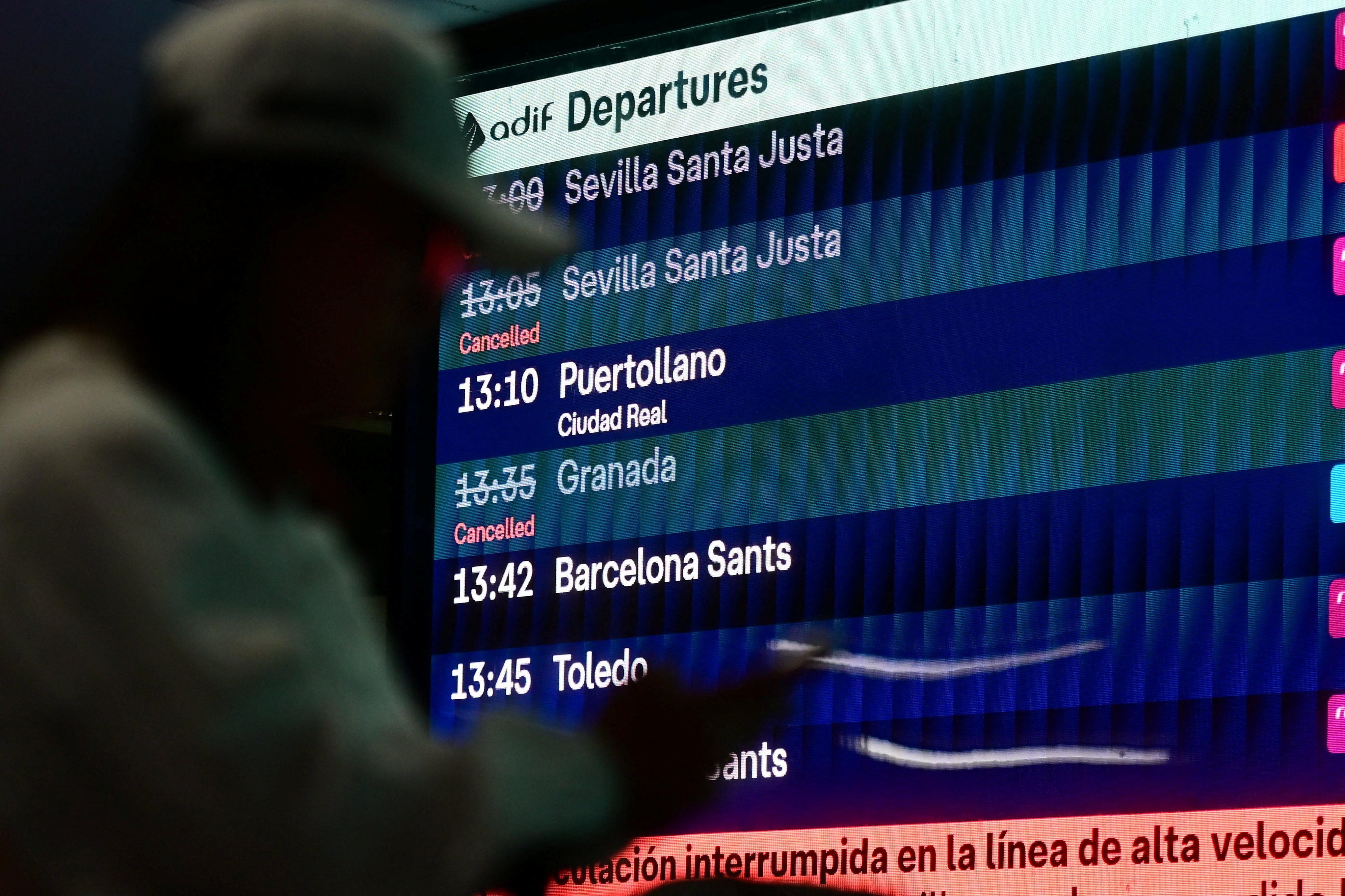 Viajes cancelados tras el accidente. (REUTERS/Juan Barbosa)