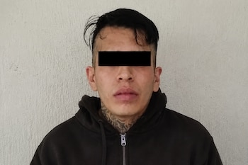 El hombre fue identificado como Christopher N, de 28 años de edad. (Fiscalía del Edomex)