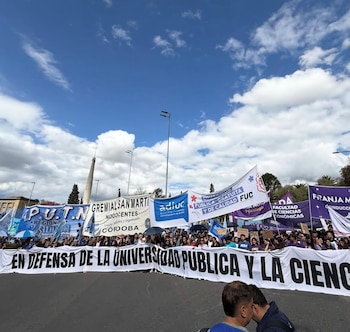 La marcha universitaria de hace dos semanas tuvo réplicas en el interior del país