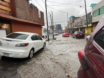 El distrito registró aniegos en