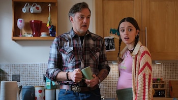 David Morrissey y Aimee Lou