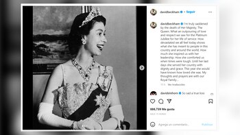 Cristiano Ronaldo y Beckham por la Reina Isabel