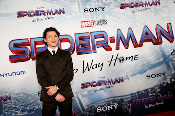 Tom Holland en la premiere