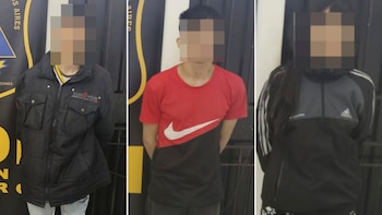 Los tres cómplices detenidos