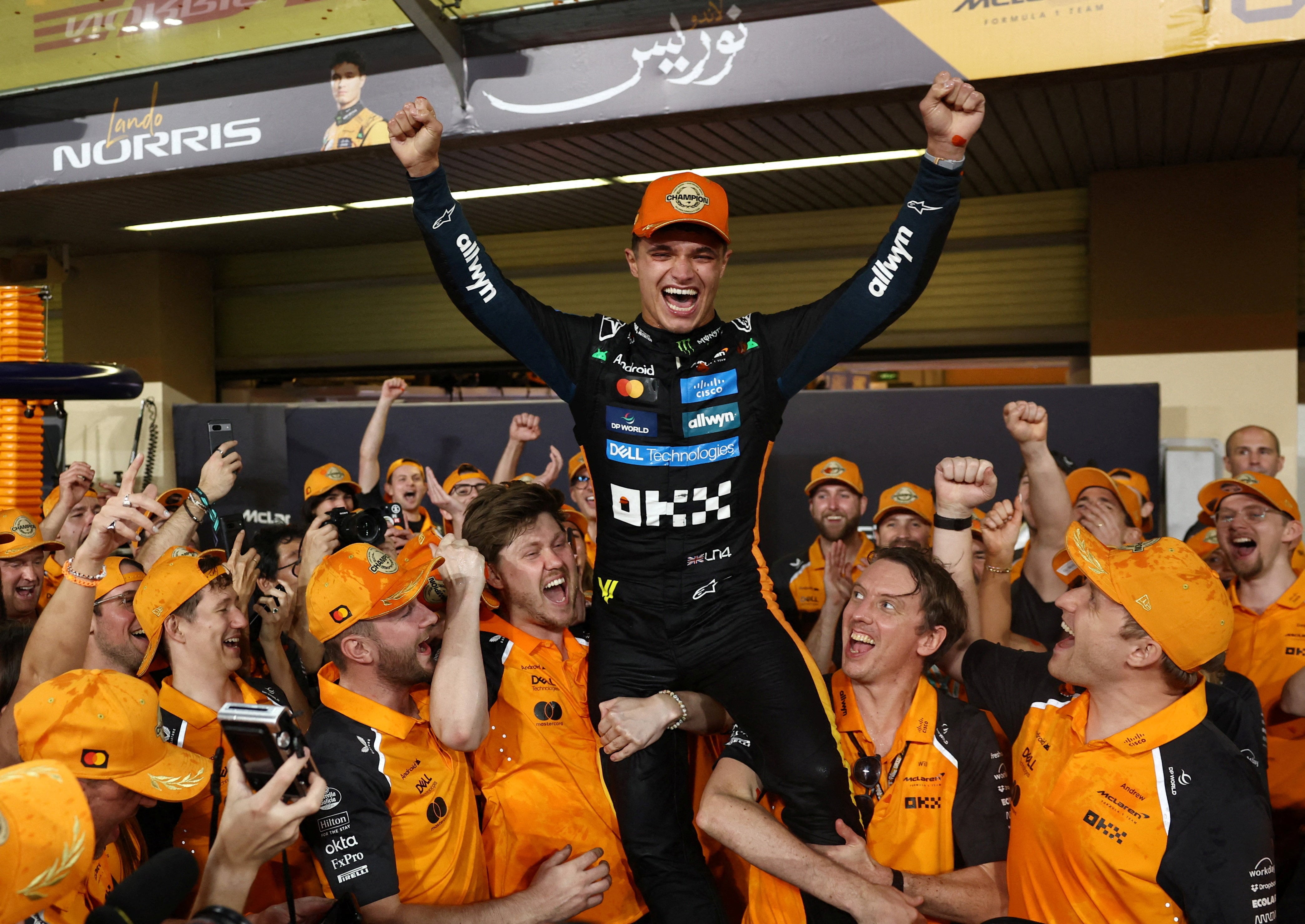 Prime Video estrenará en 2027 un documental de tres episodios sobre Lando Norris tras su consagración en la Fórmula 1 (REUTERS/Amr Alfiky)