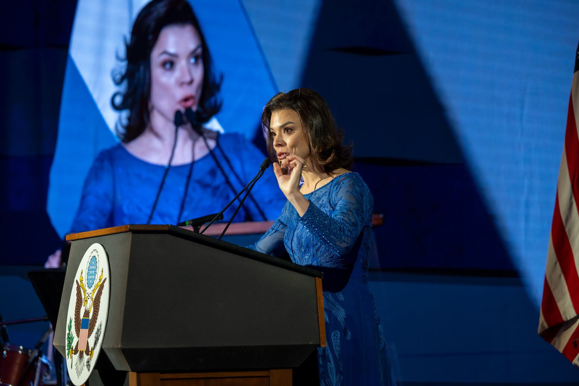 Abigail Dressel, antecesora de Heidi Gómez Rápalo (Prensa embajada de EEUU)