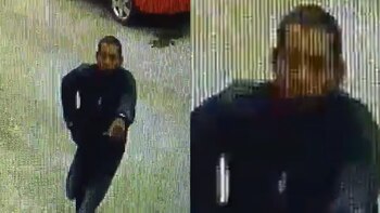 Video captó a una mujer