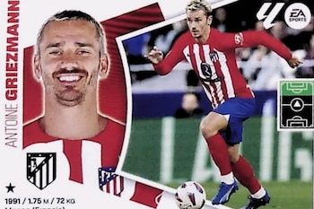 Griezmann abre una tienda de cromos en la calle Alcalá
