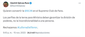 (X/@XochitlGalvez)