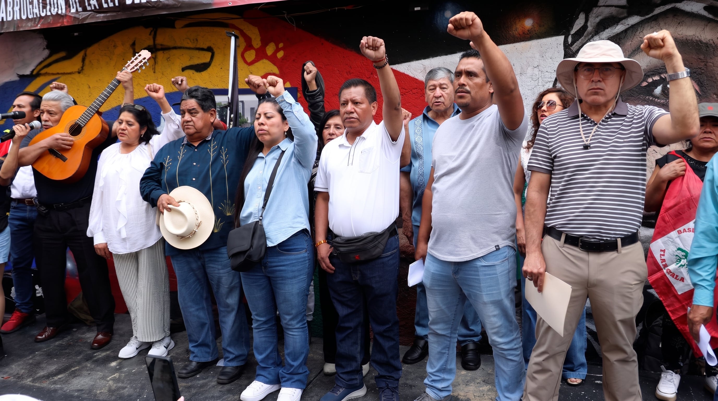 La sección 22 de la CNTE se reunió con Claudia Sheinbaum.