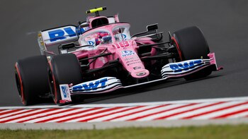 Stroll bajó en tres segundos