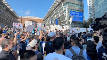 Aficionados de los Dallas Mavericks