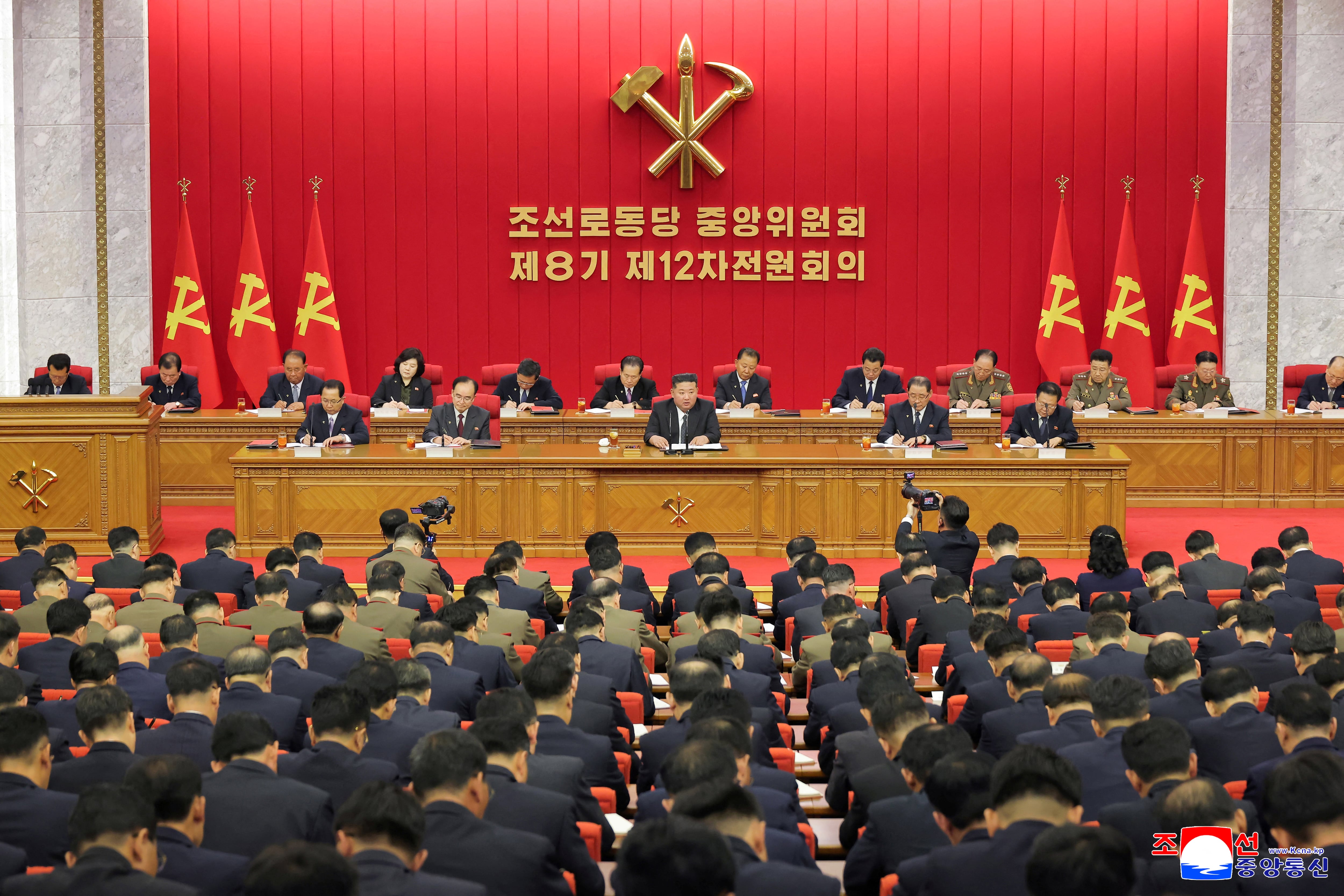 Kim Jong Un. KCNA via REUTERS