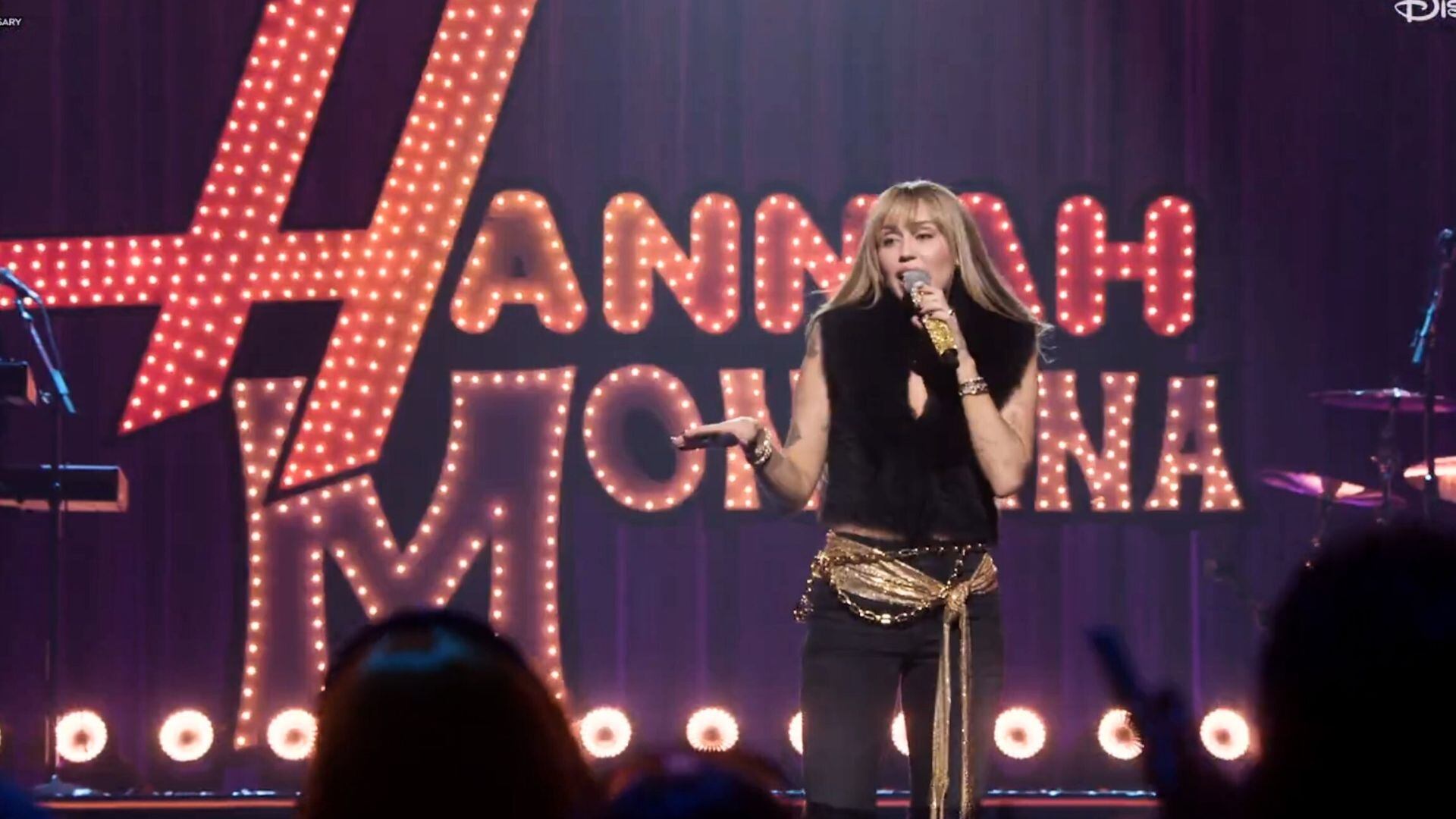 Miley Cyrus celebró el legado de Hannah Montana con un especial por sus 20 años (Créditos: Disney Plus)
