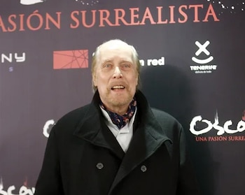 El actor estadounidense durante una rueda de prensa
