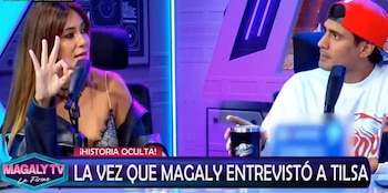 Magaly Medina responde sin filtros a Tilsa Lozano: “Su vida en verdad es patética”. Captura: Magaly TV La Firme.
