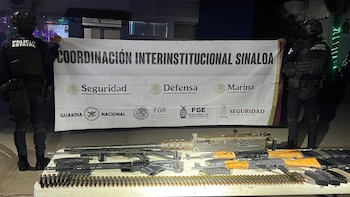 Armamento de alto calibre asegurado.