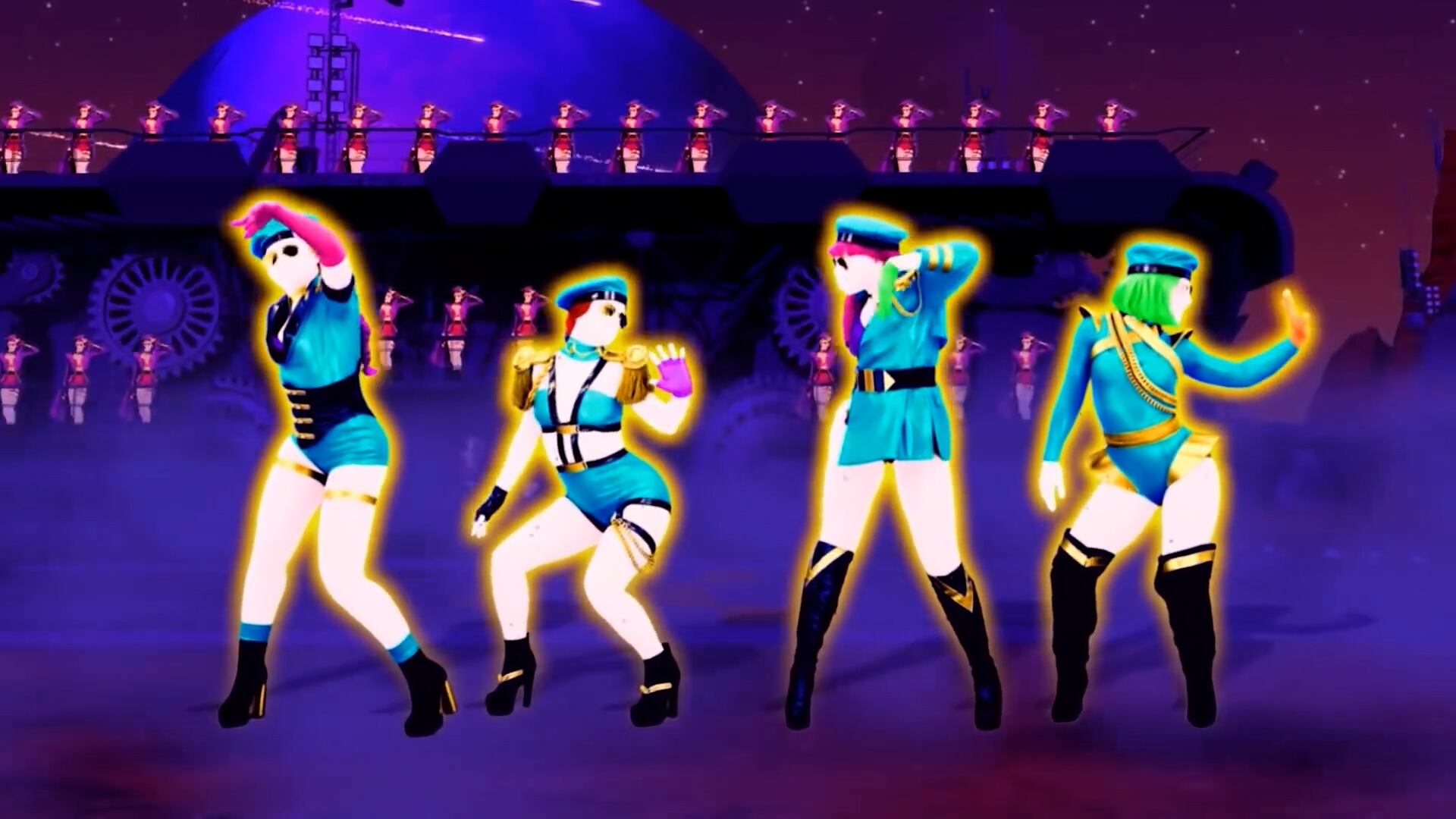 Just Dance transforma la sala en una pista de baile con coreografías temáticas de Halloween y canciones para toda la familia.