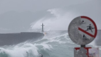 El paso del tifón Gaemi