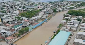 Las instituciones estatales atienden la emergencia. (Prefectura Guayas)