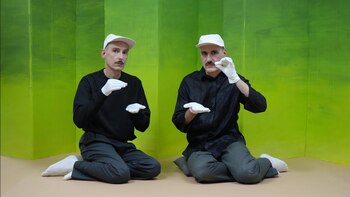 Una imagen durante el rodaje