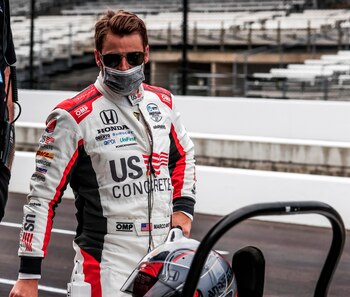 El piloto Marco Andretti y