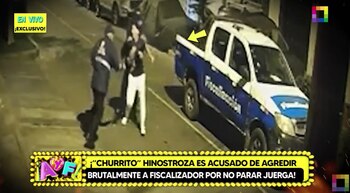 Hernán 'Churrito' Hinostroza golpeó salvajemente